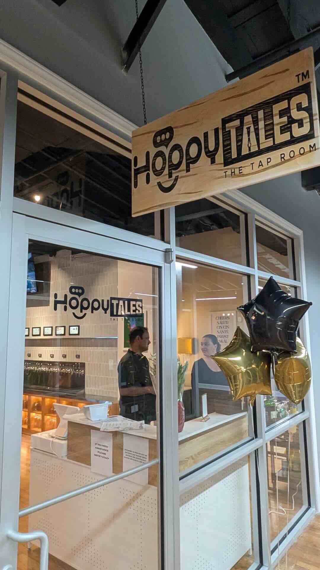 Hoppy Tales interior with self-pour taps
